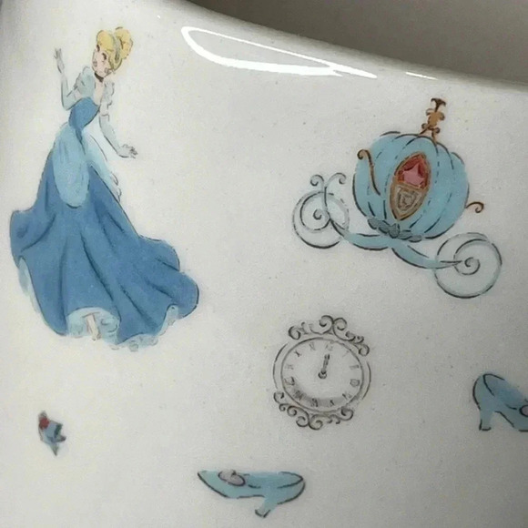 Rae Dunn x Disney Cinderella BIBBIDI BOBBIDI BOO White Ceramic Mug - Picture 5 of 9